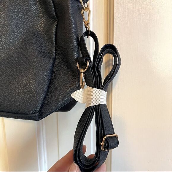 Eternal Love navy Blue Purse with Gold Details - Picture 6 of 7